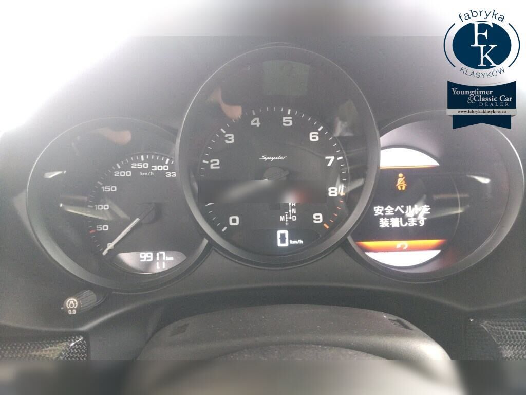 PORSCHE 718 SPYDER 718 SPYDER 2021 - zdjęcie 8