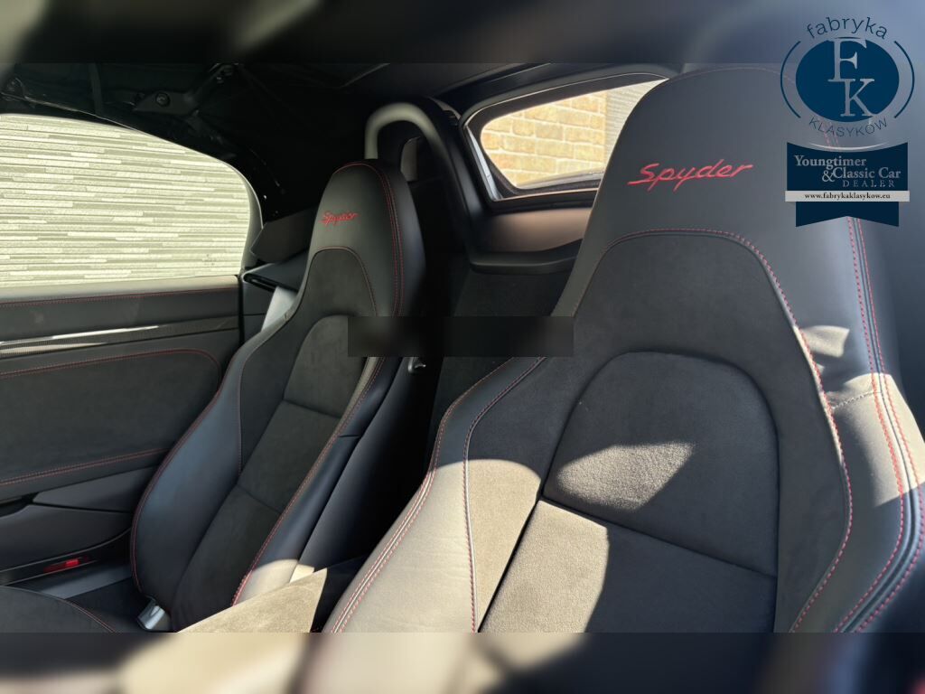 PORSCHE 718 SPYDER 718 SPYDER 2021 - zdjęcie 16