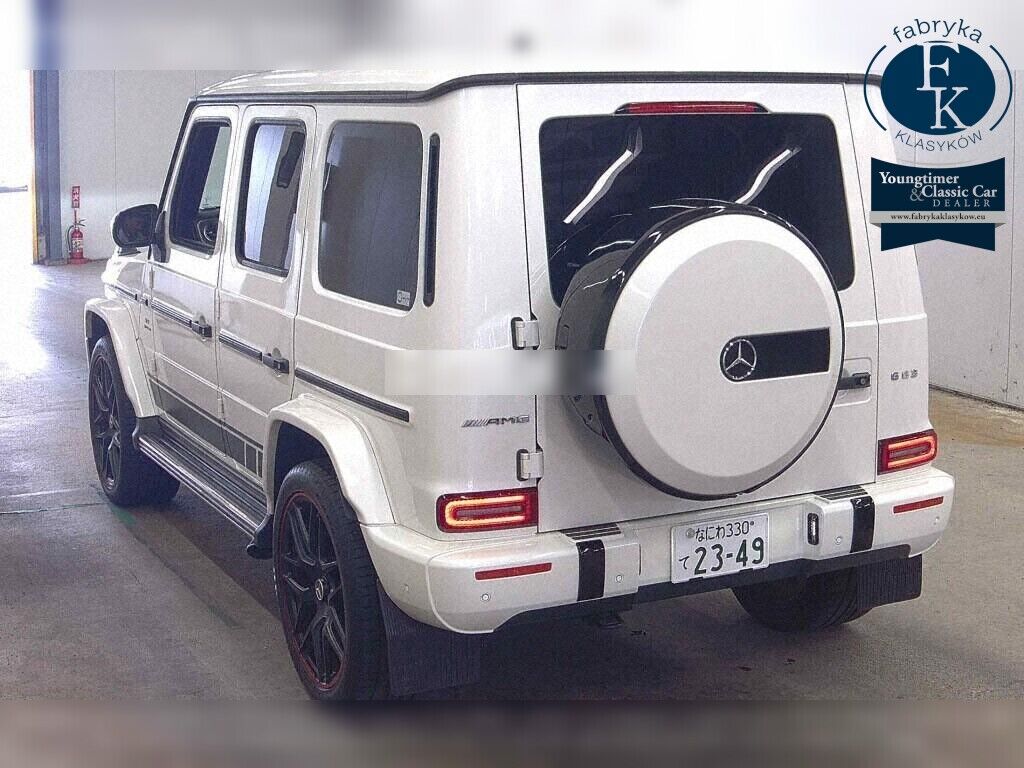 MERCEDES AMG G-CLASS 4WD G63 EDITION 1 2018 - zdjęcie 4
