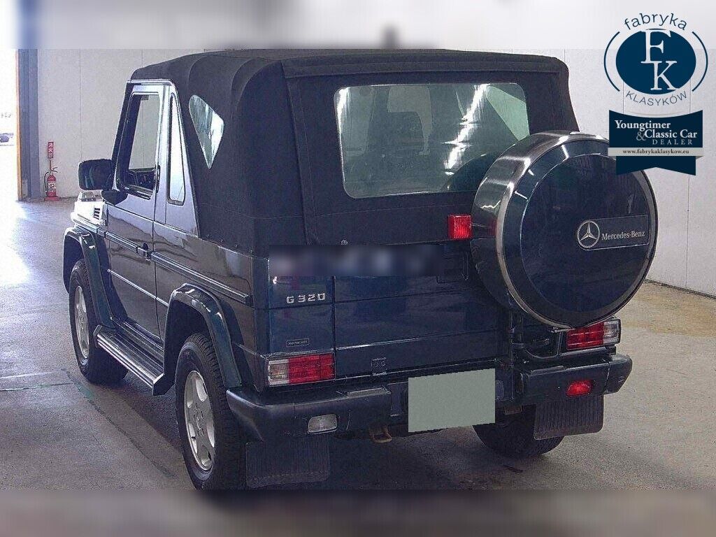 MERCEDES BENZ G-CLASS 2D 4WD G320 CABRIO 1999 - zdjęcie 4