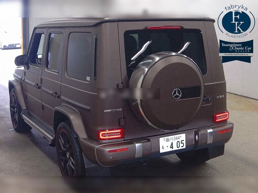MERCEDES AMG G-CLASS 4WD G63 2018 - zdjęcie 4