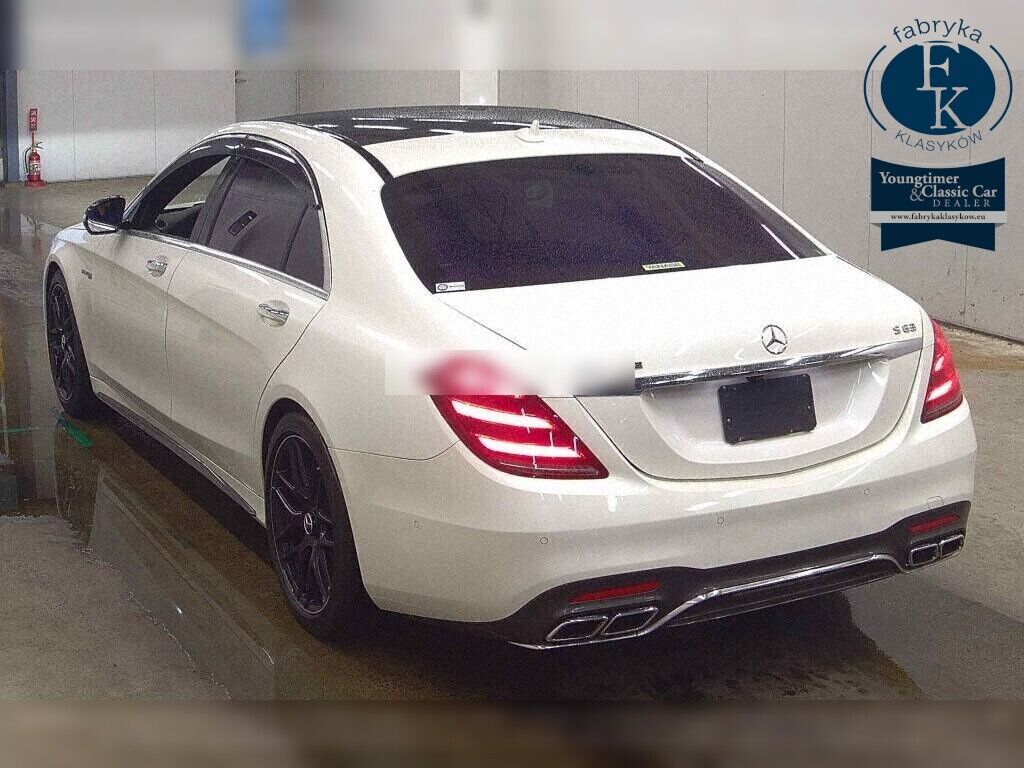 MERCEDES AMG S-CLASS 4D 4WD S63 4MATIC + LONG 2017 - zdjęcie 4