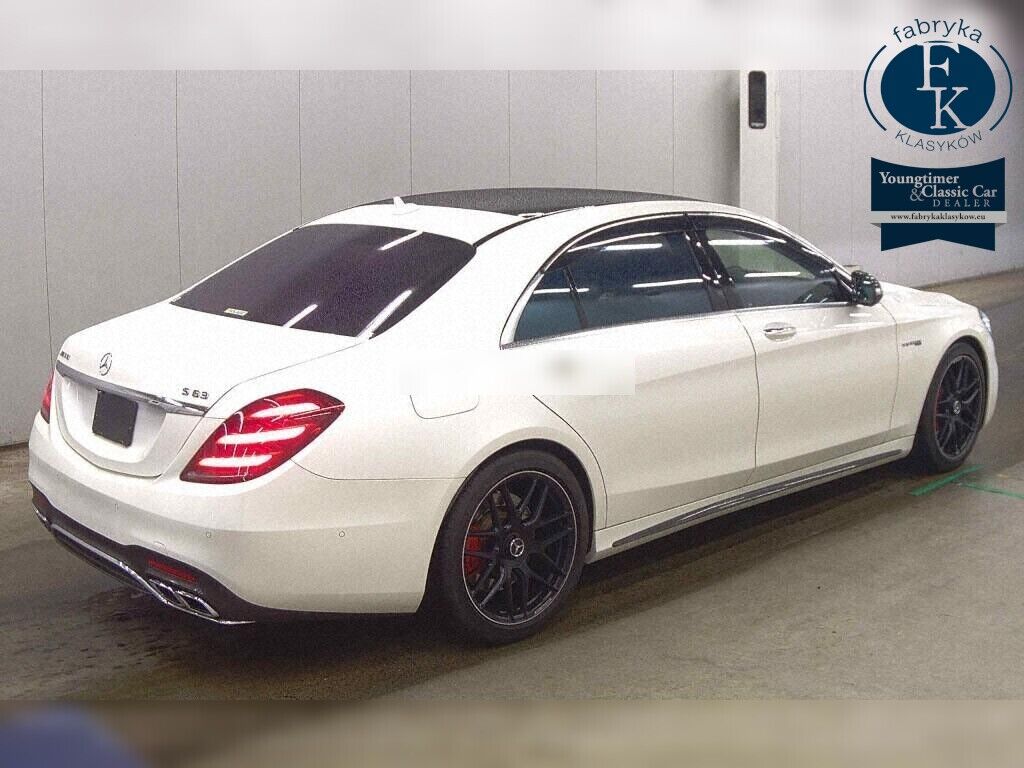 MERCEDES AMG S-CLASS 4D 4WD S63 4MATIC + LONG 2017 - zdjęcie 7