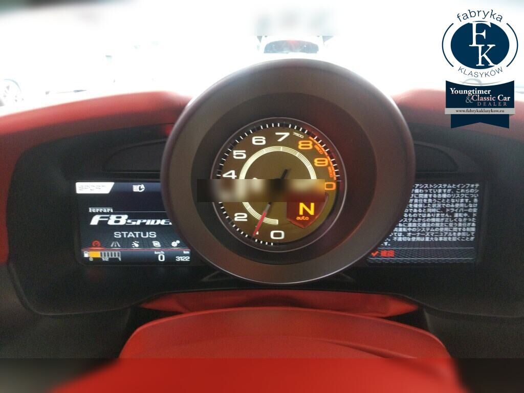 FERRARI F8 SPIDER BASE GRADE 2021 - zdjęcie 8