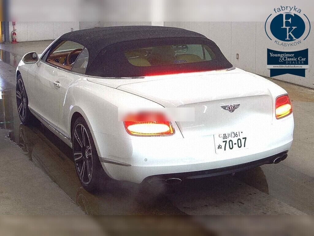 BENTLEY CONTINENTAL OP 4WD GT V8 CONVERTIBLE 2014 - zdjęcie 4