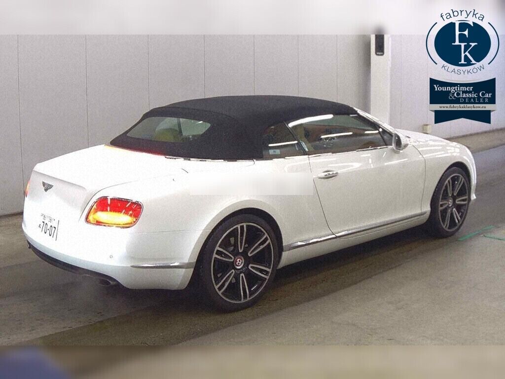 BENTLEY CONTINENTAL OP 4WD GT V8 CONVERTIBLE 2014 - zdjęcie 7