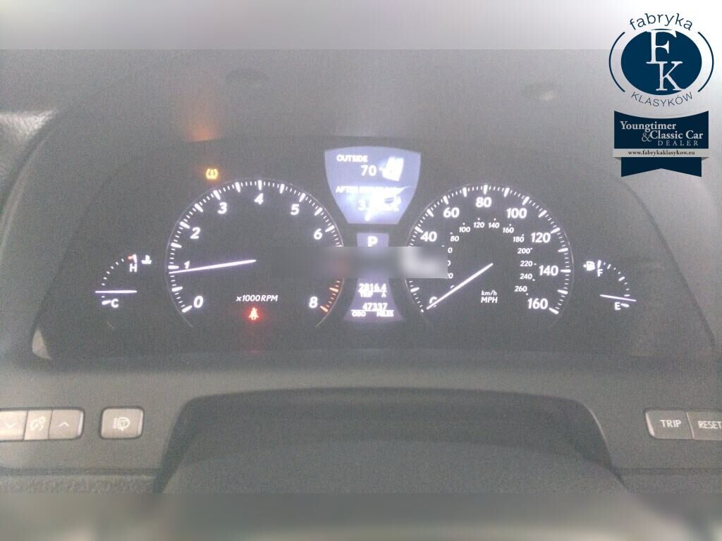 LEXUS LS460 BASE GRADE 2012 - zdjęcie 8