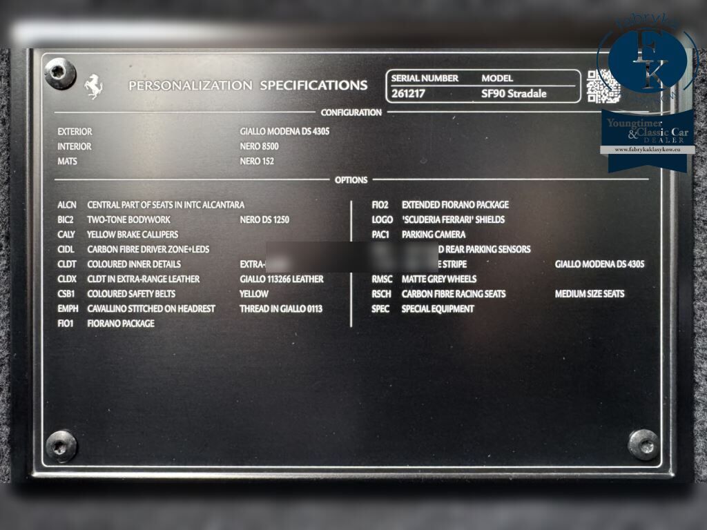 FERRARI SF90 STRADALE 4WD OTHERS 2021 - zdjęcie 9