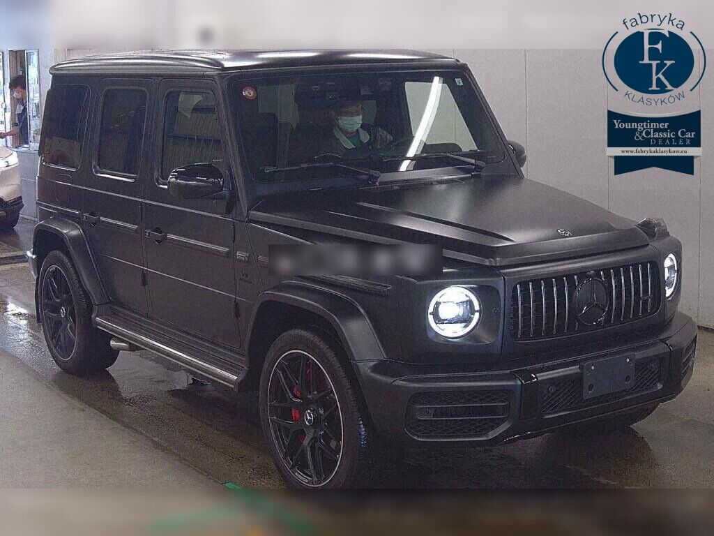 MERCEDES AMG G-CLASS 4WD G63 EDITION MATT BLACK 2019 - zdjęcie 3