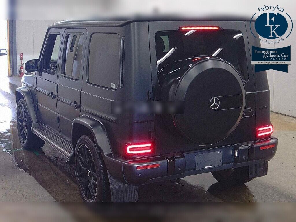 MERCEDES AMG G-CLASS 4WD G63 EDITION MATT BLACK 2019 - zdjęcie 4