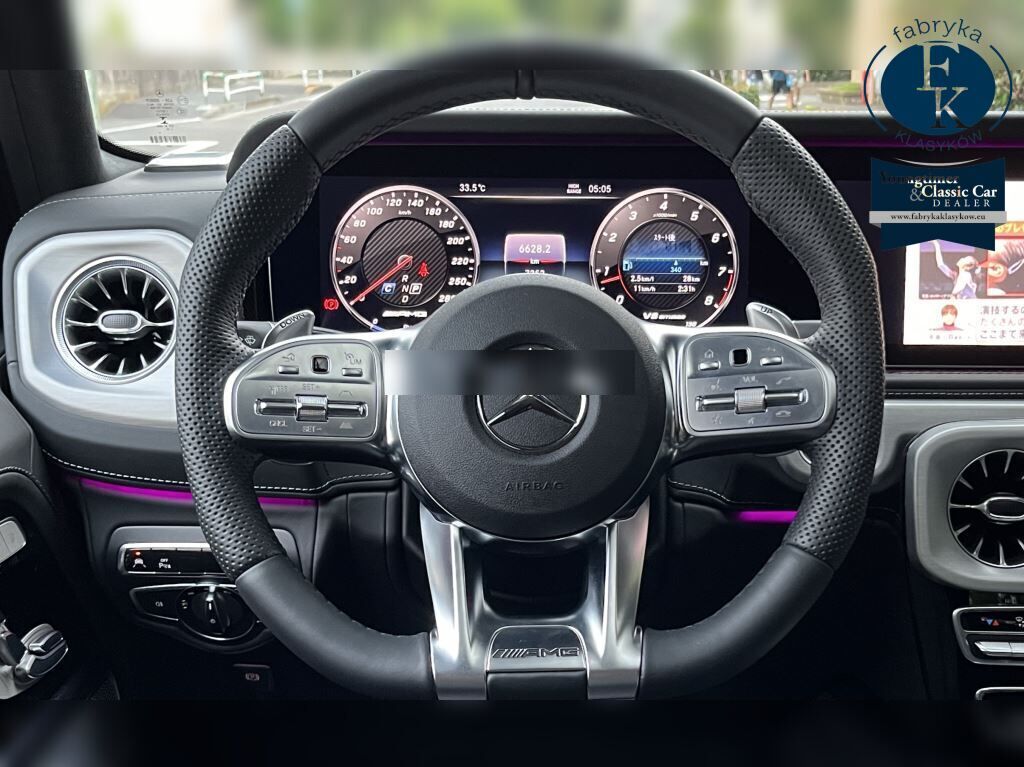 MERCEDES AMG G-CLASS 4WD G63 EDITION MATT BLACK 2019 - zdjęcie 17