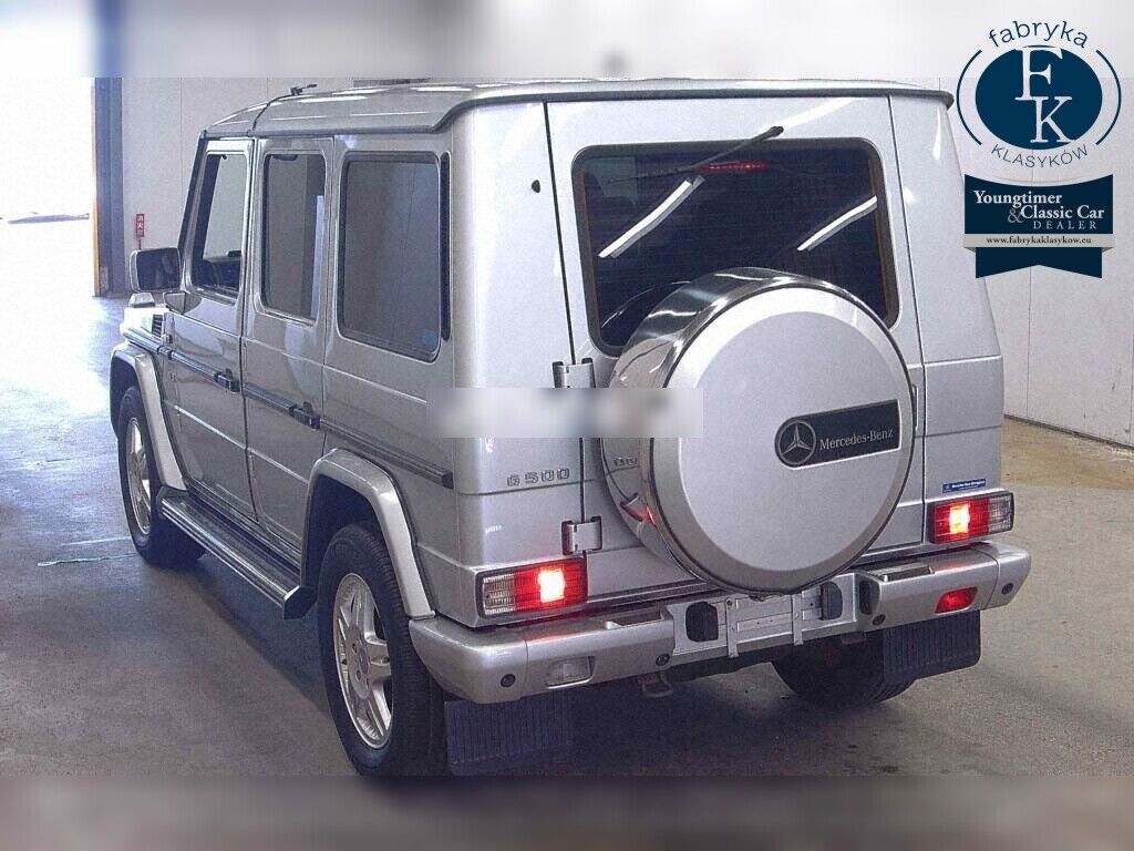 MERCEDES BENZ G-CLASS 5D 4WD G500 LONG 2001 - zdjęcie 4
