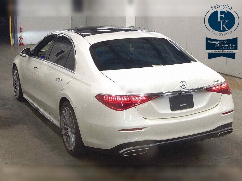 MERCEDES BENZ S-CLASS 4D 4WD S500 4MATIC LONG AMG LINE 2021 - zdjęcie 4