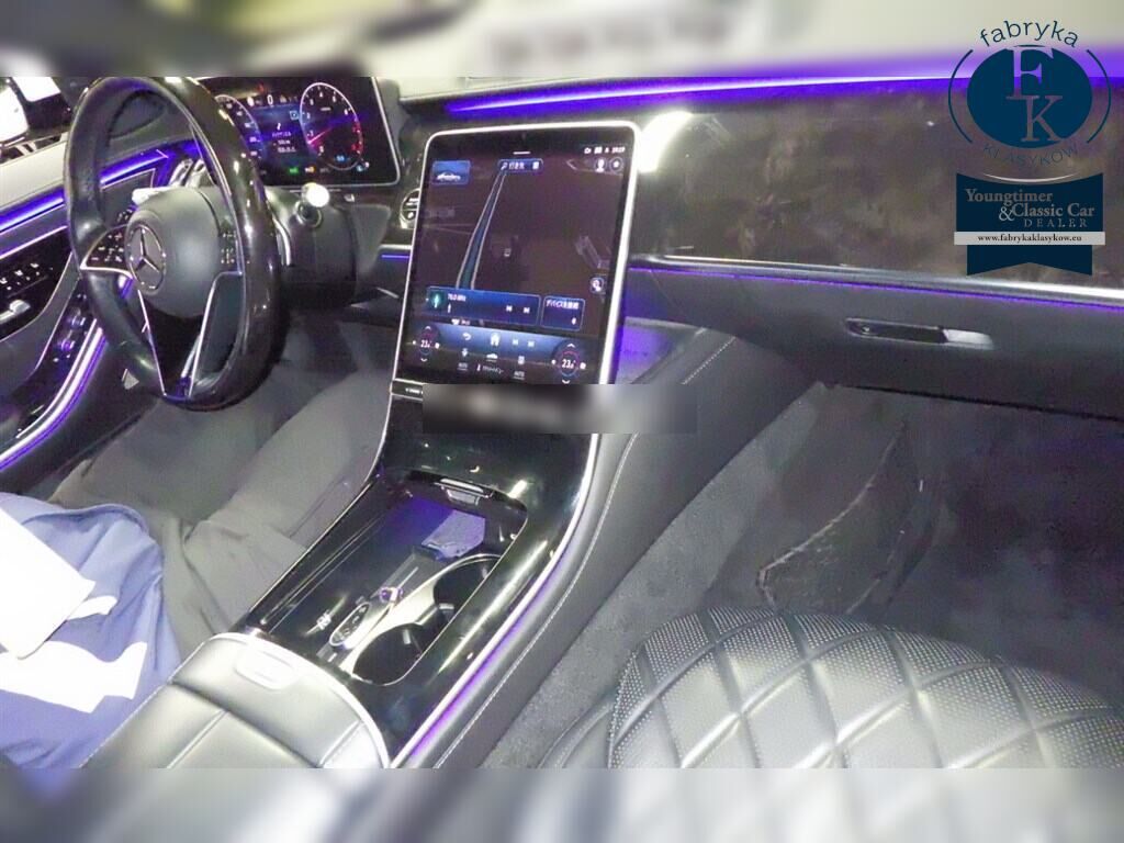 MERCEDES BENZ S-CLASS 4D 4WD S500 4MATIC LONG AMG LINE 2021 - zdjęcie 5
