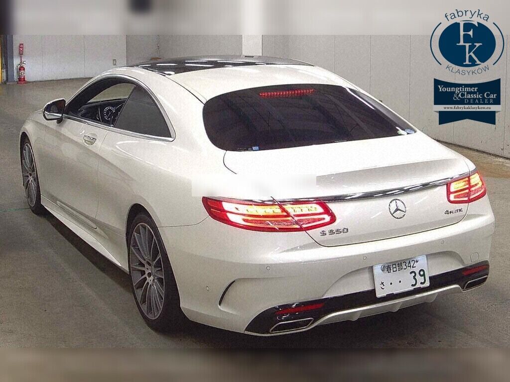 MERCEDES BENZ S-CLASS CP 4WD S400 4MATIC COUPE AMG LINE 2016 - zdjęcie 4