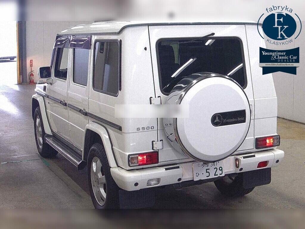MERCEDES BENZ G-CLASS 5D 4WD G500 LONG 2002 - zdjęcie 4