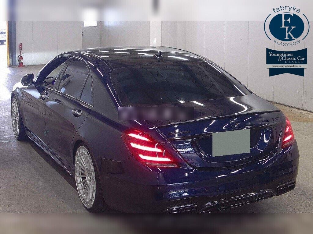 MERCEDES AMG S-CLASS 4D 4WD S63 4MATIC + LONG 2017 - zdjęcie 4