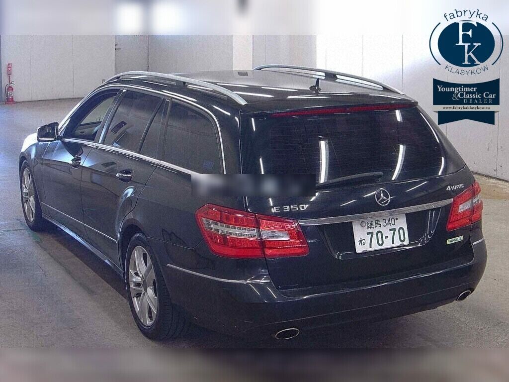 MERCEDES BENZ E-CLASS STATIONWAGON 4WD E350 4MATIC STATIONWAGON AVANTGARDE 2010 - zdjęcie 4