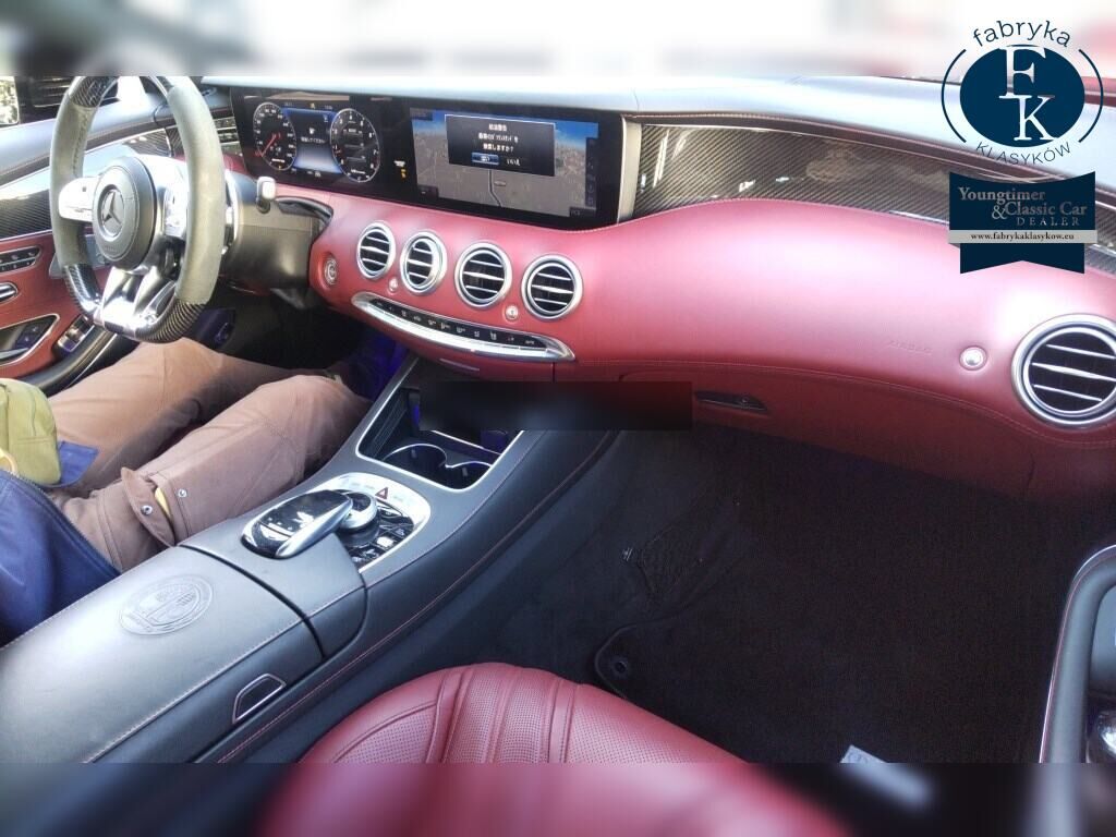 MERCEDES AMG S-CLASS OP 4WD S63 4MATIC+ CABRIOLET 2020 - zdjęcie 5