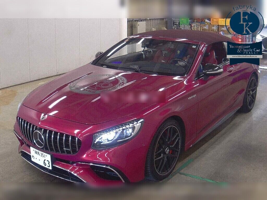 MERCEDES AMG S-CLASS OP 4WD S63 4MATIC+ CABRIOLET 2020 - zdjęcie 6