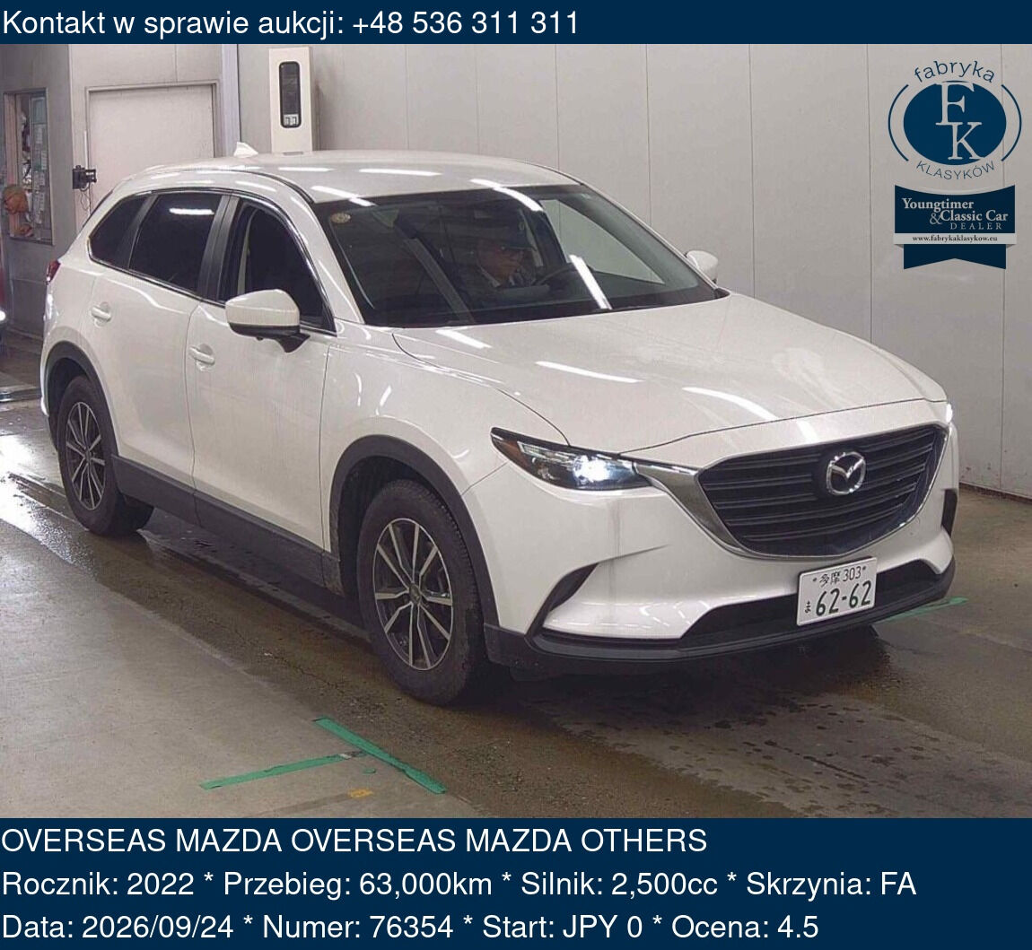 OVERSEAS MAZDA OVERSEAS MAZDA OTHERS 2022 - zdjęcie 2