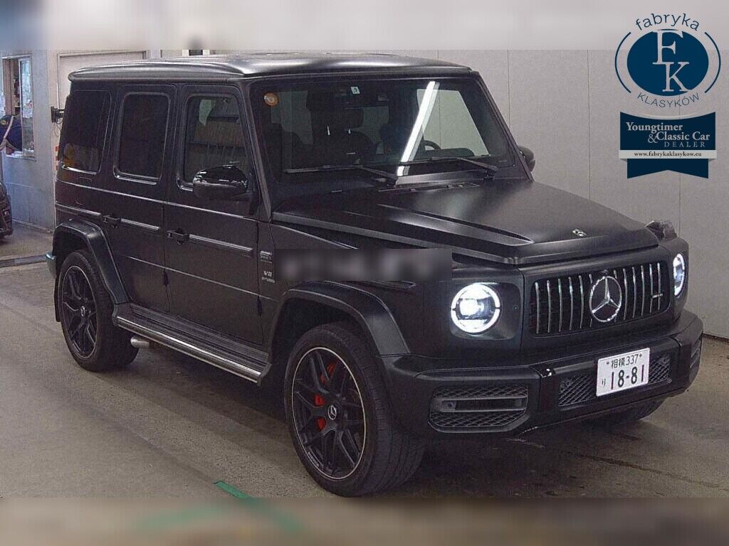 MERCEDES AMG G-CLASS 4WD G63 EDITION MATT BLACK 2019 - zdjęcie 3