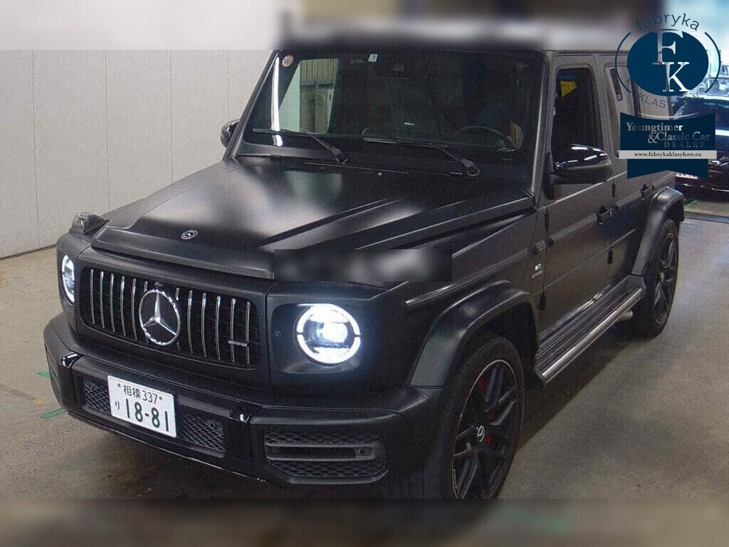 MERCEDES AMG G-CLASS 4WD G63 EDITION MATT BLACK 2019 - zdjęcie 6