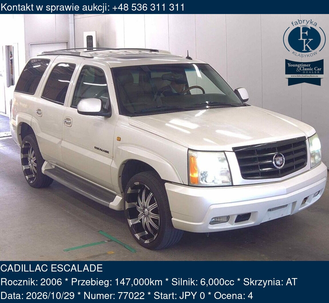 CADILLAC ESCALADE 2006 - zdjęcie 2