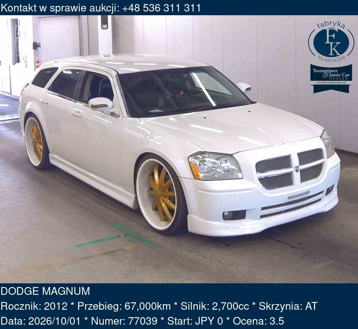 DODGE MAGNUM 2012 - zdjęcie 2