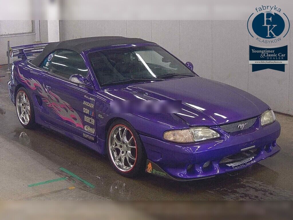 FORD MUSTANG OP GT CONVERTIBLE 1996 - zdjęcie 3