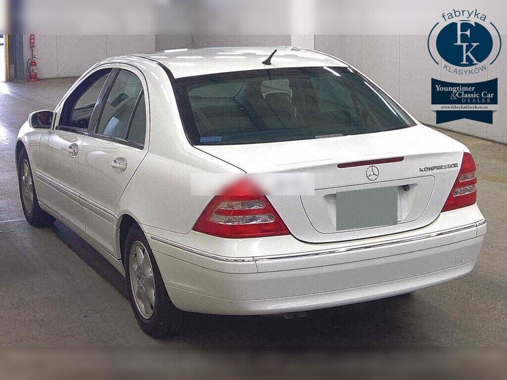 MERCEDES BENZ C-CLASS 4D C200 KOMPRESSOR 2003 - zdjęcie 4