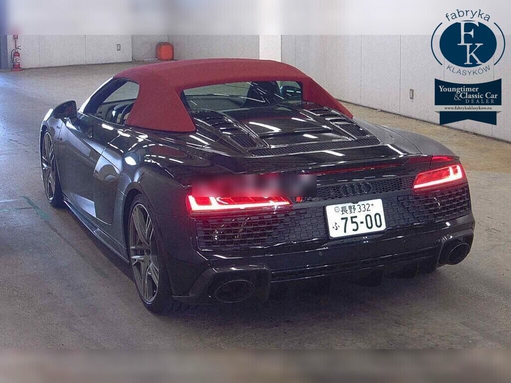 AUDI R8 SPYDER 4WD V10 PARFORMANCE 5.2FSI QUATTRO S TRONIC 2021 - zdjęcie 4