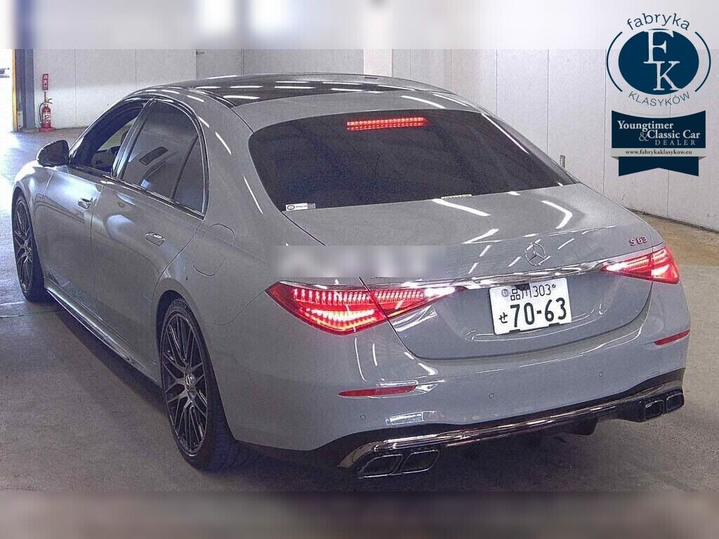 MERCEDES AMG S-CLASS 4D 4WD S63 E PERFORMANCE EDITION1 2023 - zdjęcie 4