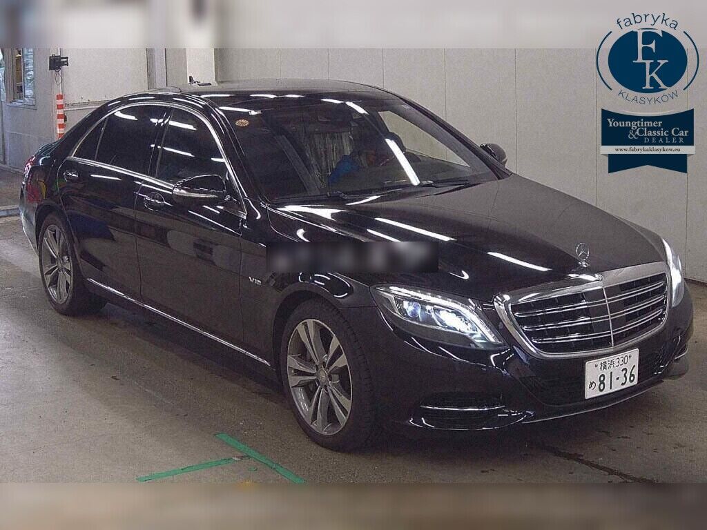 MERCEDES BENZ S-CLASS 4D S600 LONG 2014 - zdjęcie 3