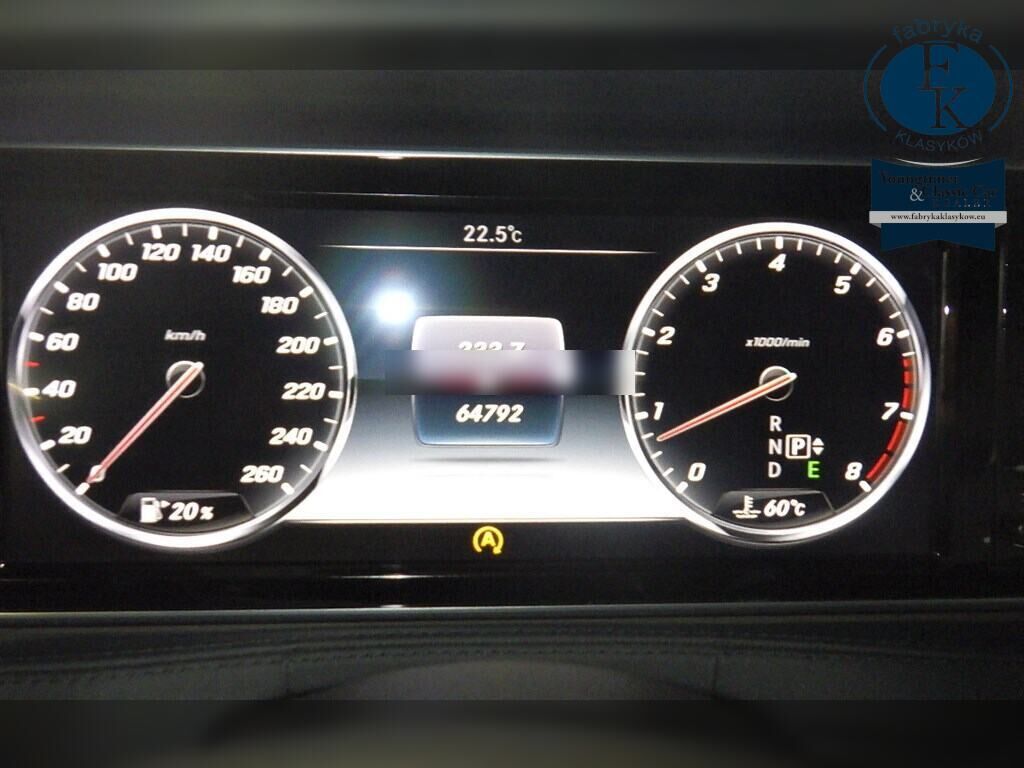 MERCEDES BENZ S-CLASS 4D S600 LONG 2014 - zdjęcie 8
