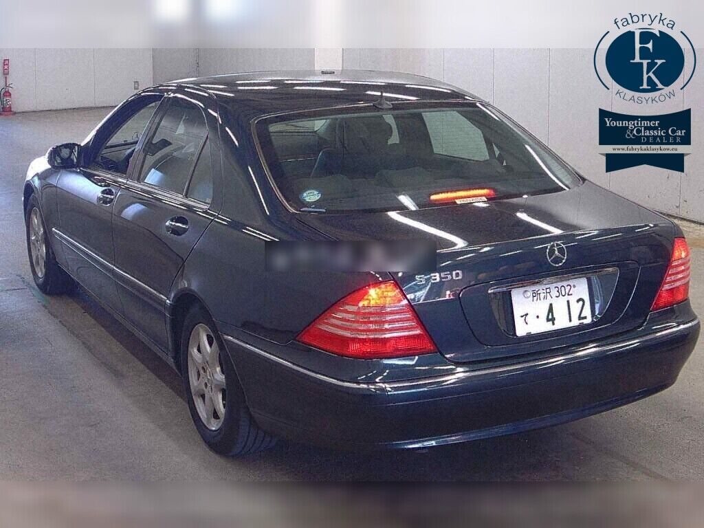 MERCEDES BENZ S-CLASS 4D S350 2004 - zdjęcie 4
