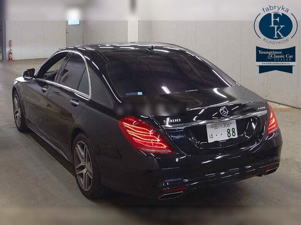 MERCEDES BENZ S-CLASS 4D S400 HYBRID EXCLUSIVE AMG SPORTS PACKAGE 2015 - zdjęcie 4
