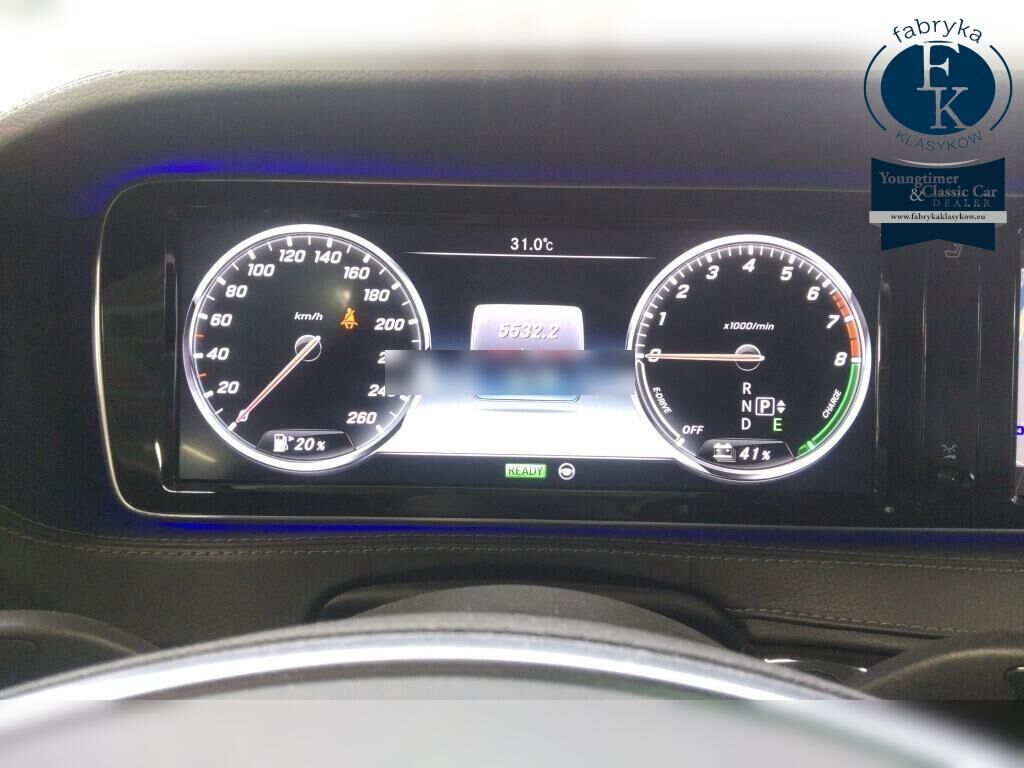 MERCEDES BENZ S-CLASS 4D S400 HYBRID EXCLUSIVE AMG SPORTS PACKAGE 2015 - zdjęcie 8