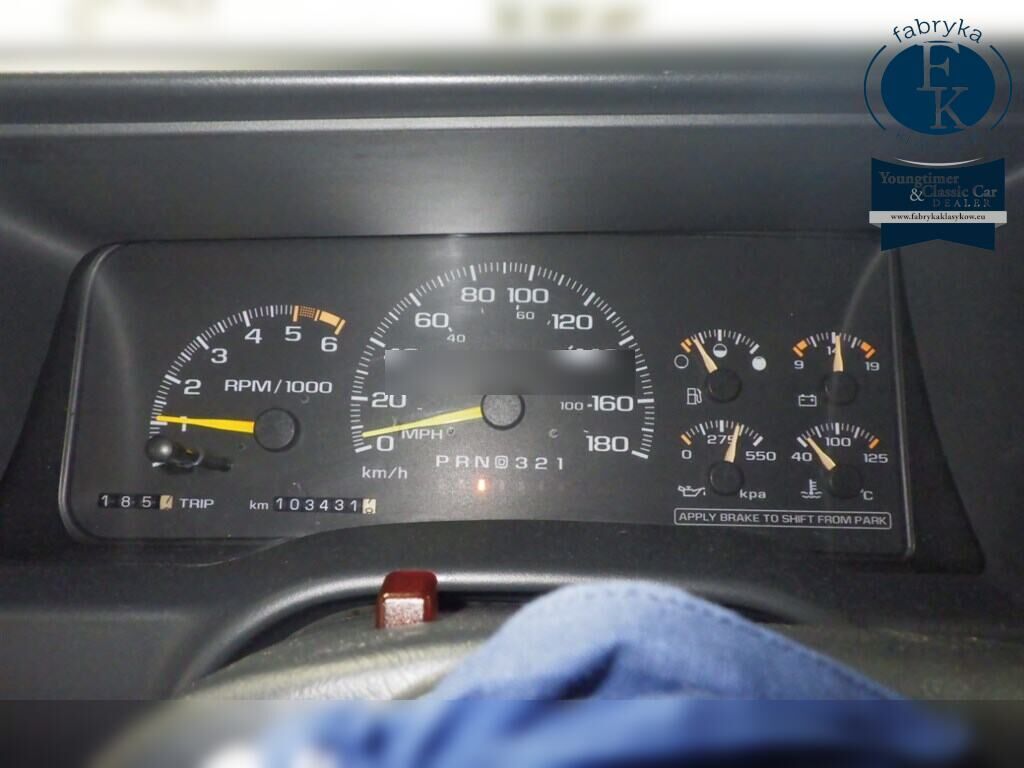 CHEVROLET CHEVROLET TAHOE 5D 1996 - zdjęcie 8