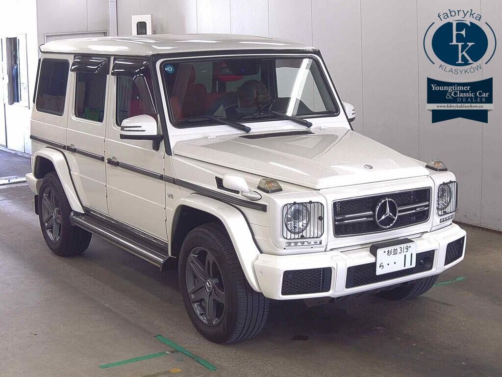 MERCEDES BENZ G-CLASS 5D 4WD G550 2016 - aukcja, lot 78188
