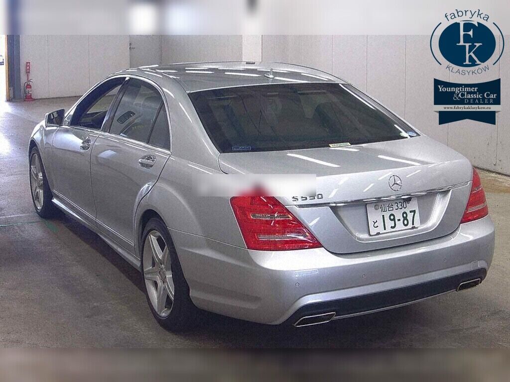 MERCEDES BENZ S-CLASS 4D S550 BLUEEFFICIENCY LONG GROUND ED 2012 - zdjęcie 4
