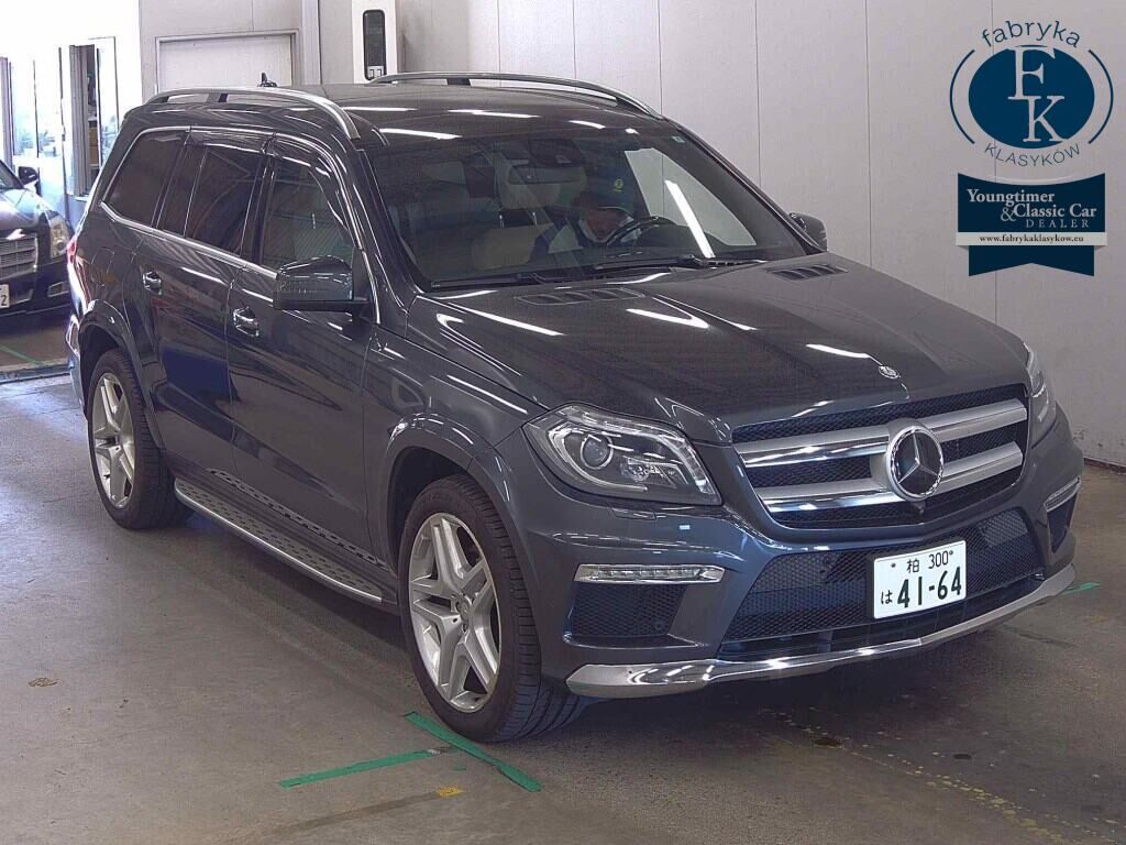MERCEDES BENZ GL-CLASS 4WD GL550 4MATIC AMG EXCLUSIVE PACK 2014 - aukcja, lot 78240