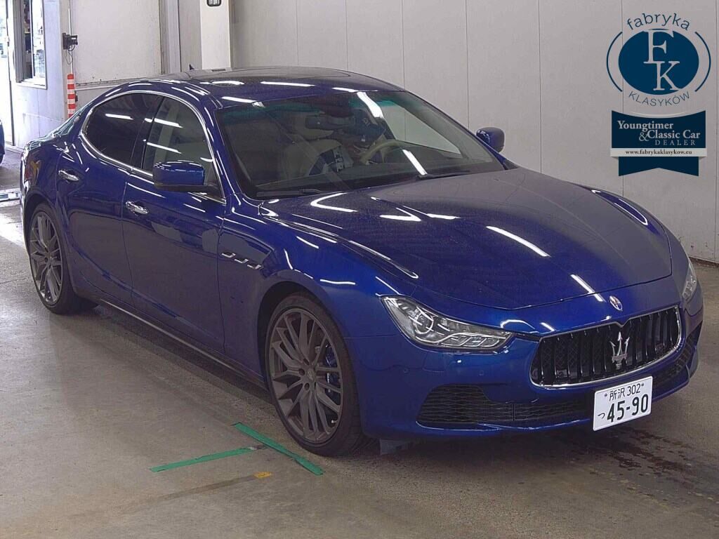 MASERATI GHIBLI 4D 4WD S Q4 2015 - aukcja, lot 78321