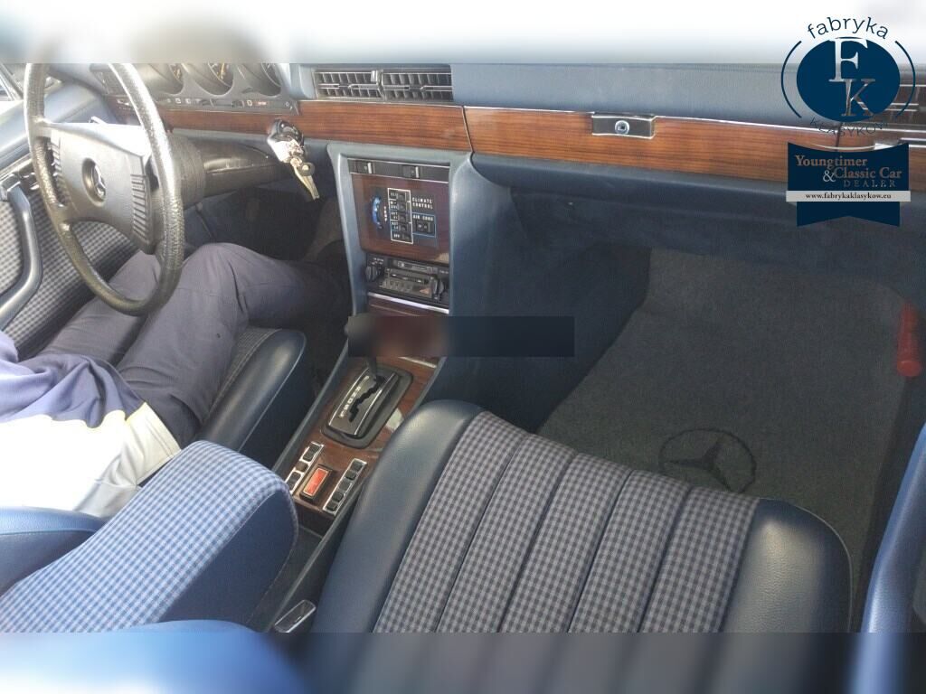 MERCEDES BENZ S-CLASS 4D 280SE 1980 - zdjęcie 5
