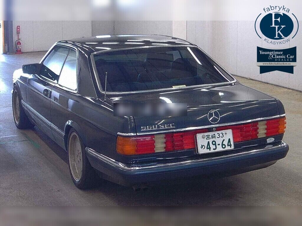 MERCEDES BENZ S-CLASS CP 560SEC 1988 - zdjęcie 4