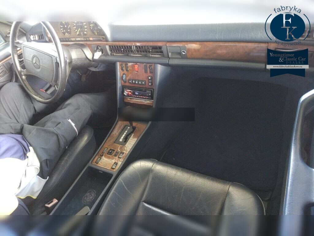 MERCEDES BENZ S-CLASS CP 560SEC 1988 - zdjęcie 5