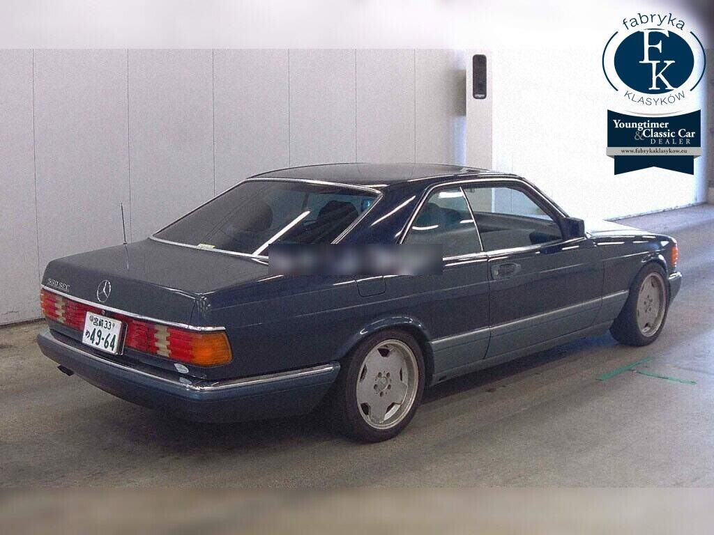 MERCEDES BENZ S-CLASS CP 560SEC 1988 - zdjęcie 7