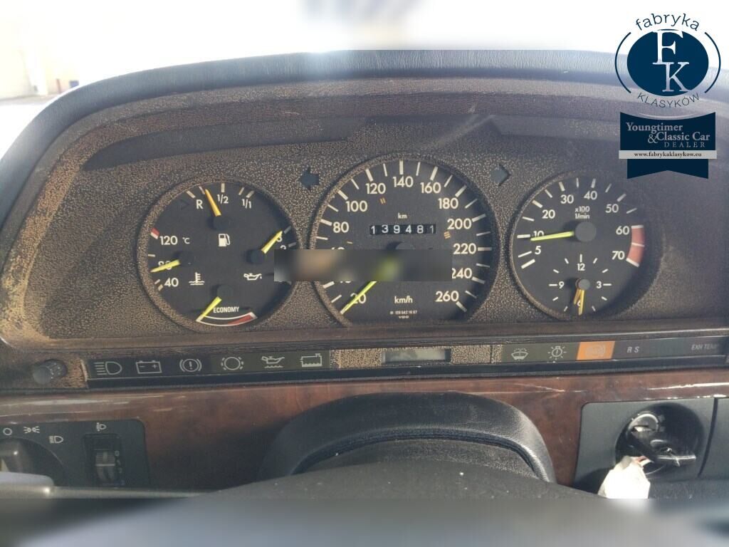 MERCEDES BENZ S-CLASS CP 560SEC 1988 - zdjęcie 8