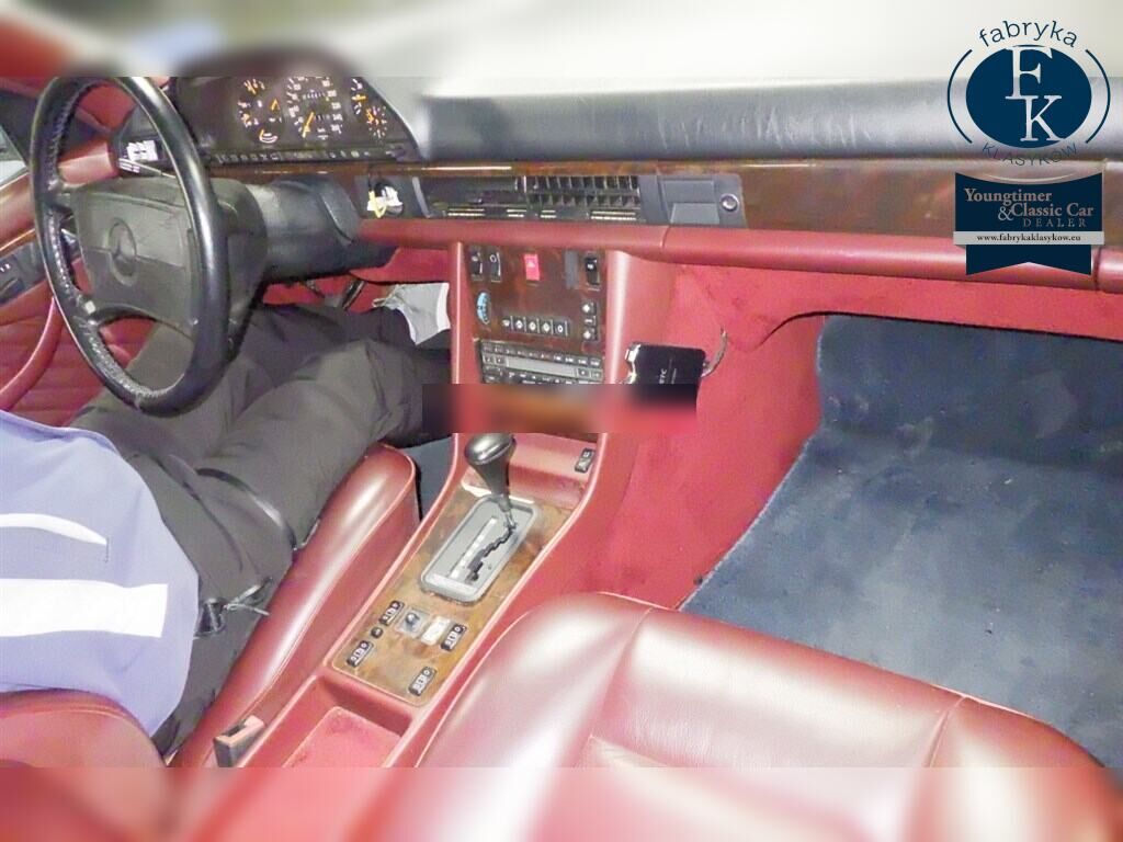 MERCEDES BENZ S-CLASS CP 560SEC 1990 - zdjęcie 5