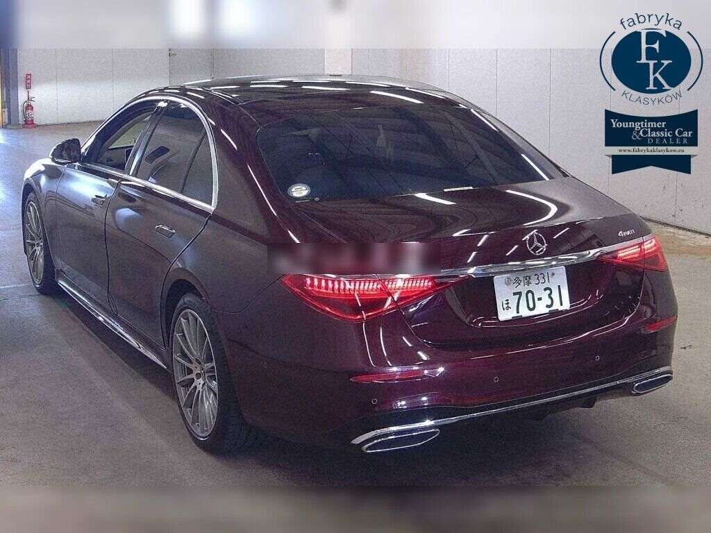 MERCEDES BENZ S-CLASS 4D 4WD S400D 4MATIC AMG LINE 2021 - zdjęcie 4